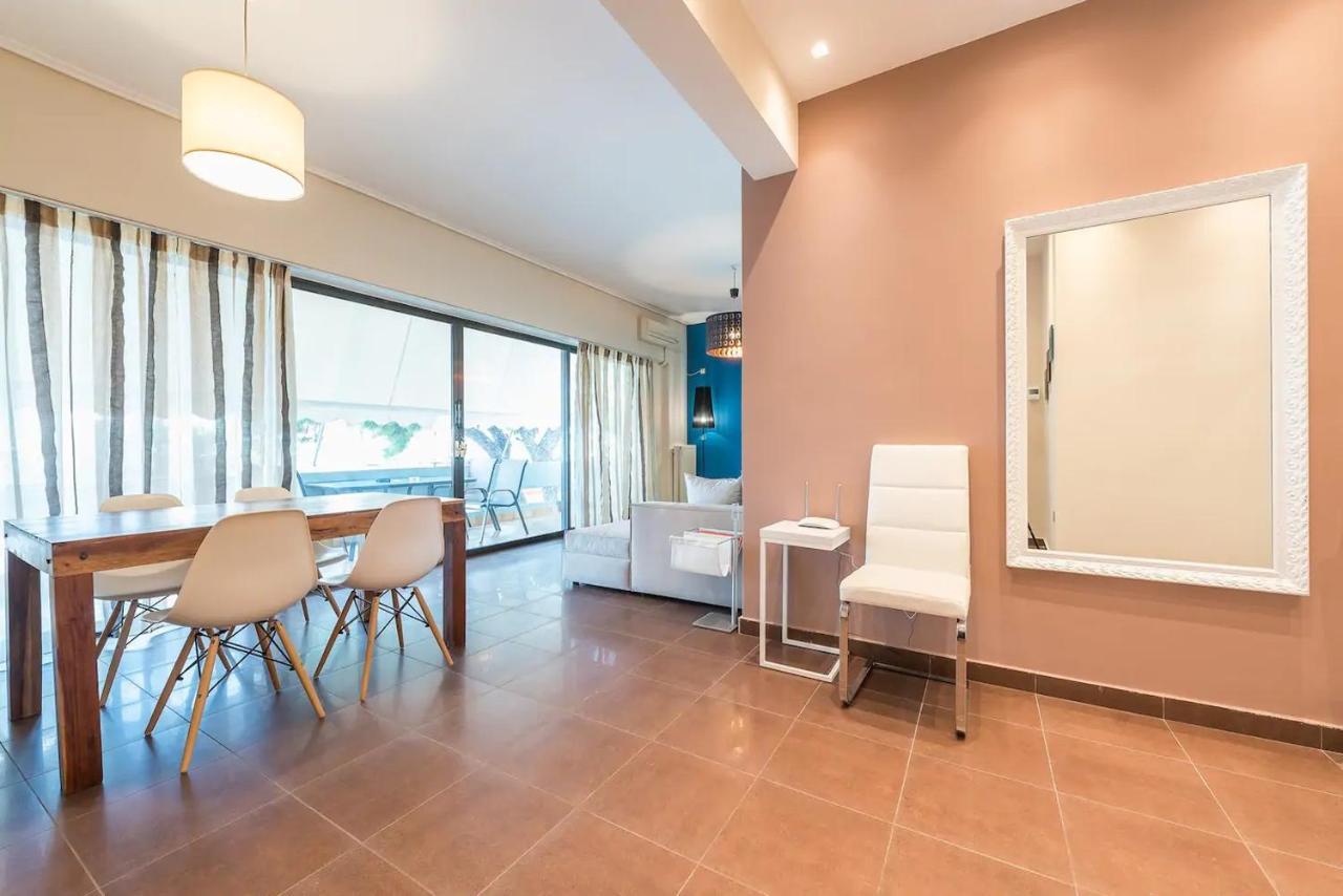 Glyfada Glass-Walled Designed Apt Атина Екстериор снимка
