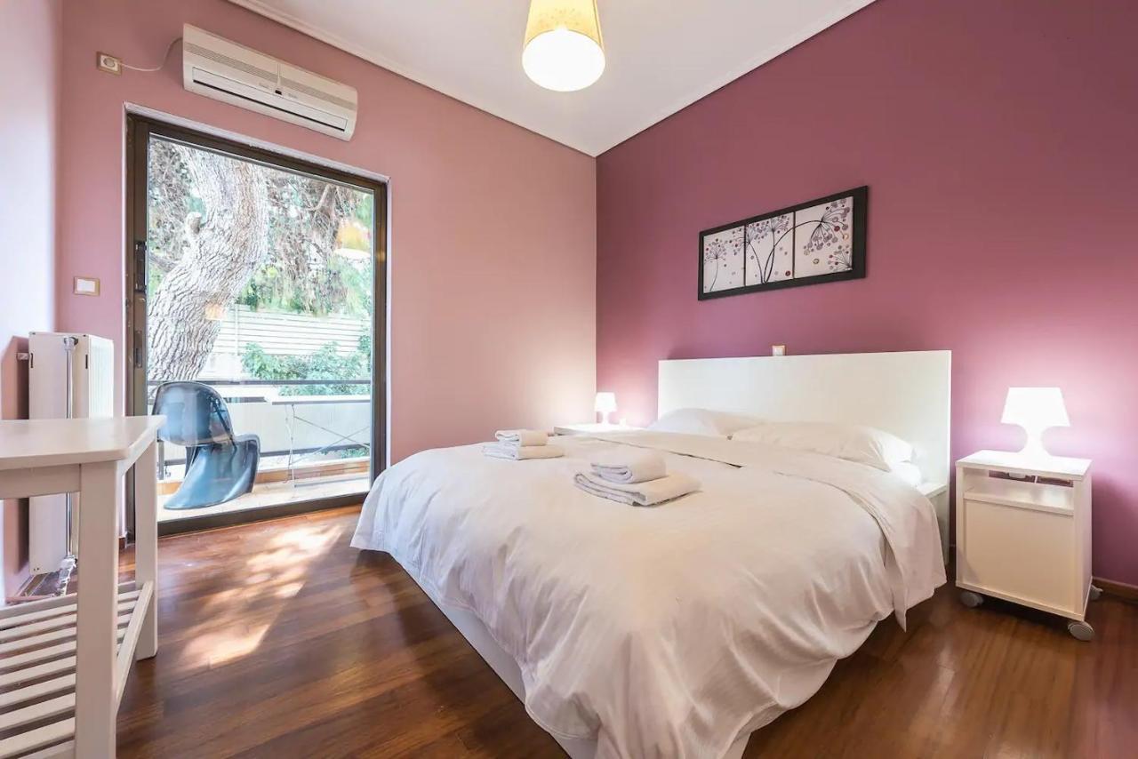Glyfada Glass-Walled Designed Apt Атина Екстериор снимка