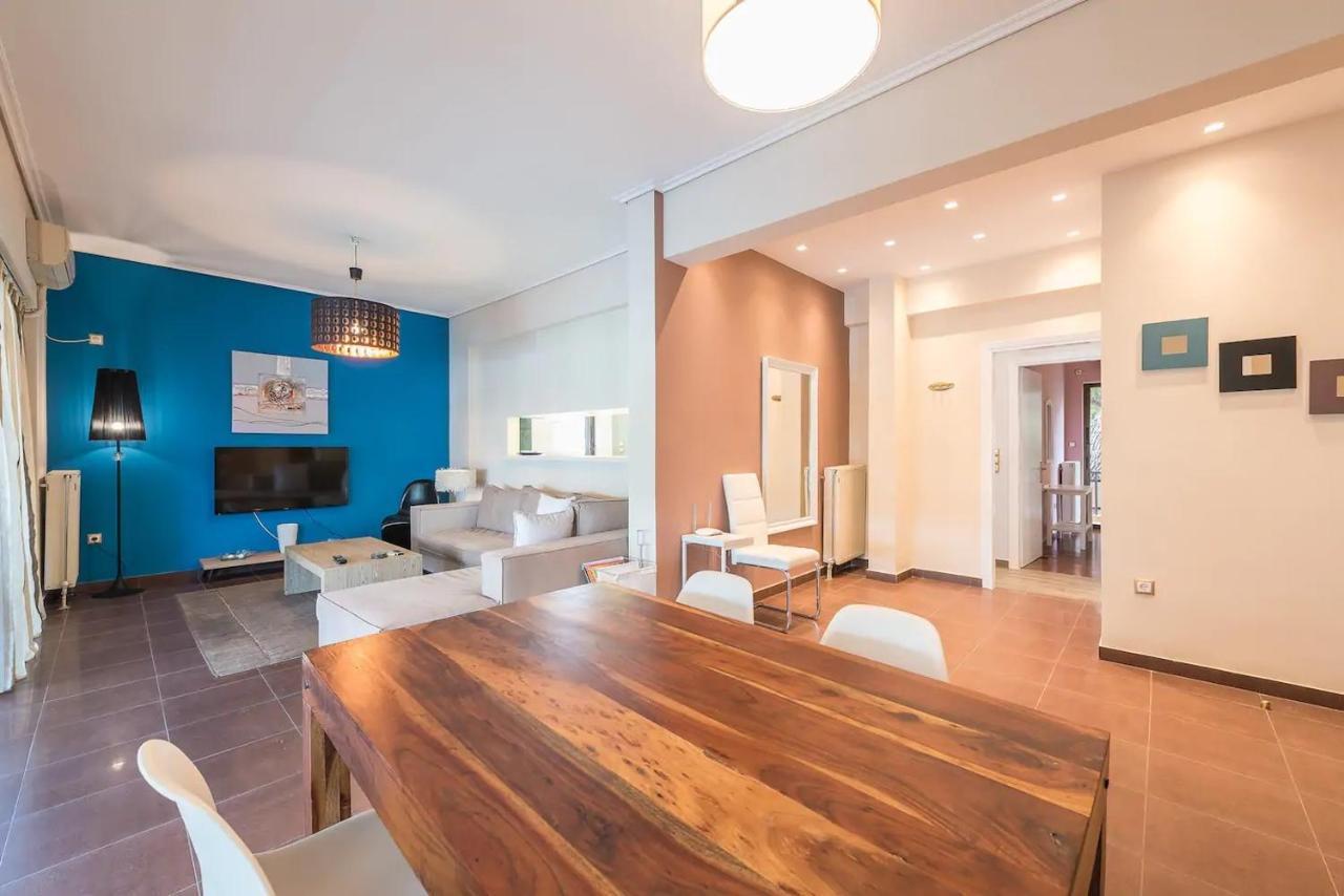Glyfada Glass-Walled Designed Apt Атина Екстериор снимка