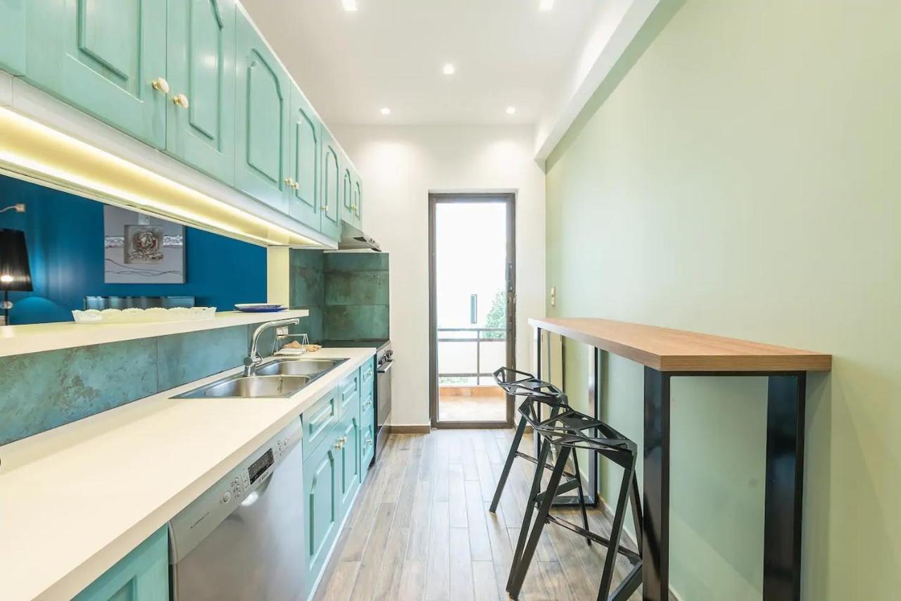 Glyfada Glass-Walled Designed Apt Атина Екстериор снимка